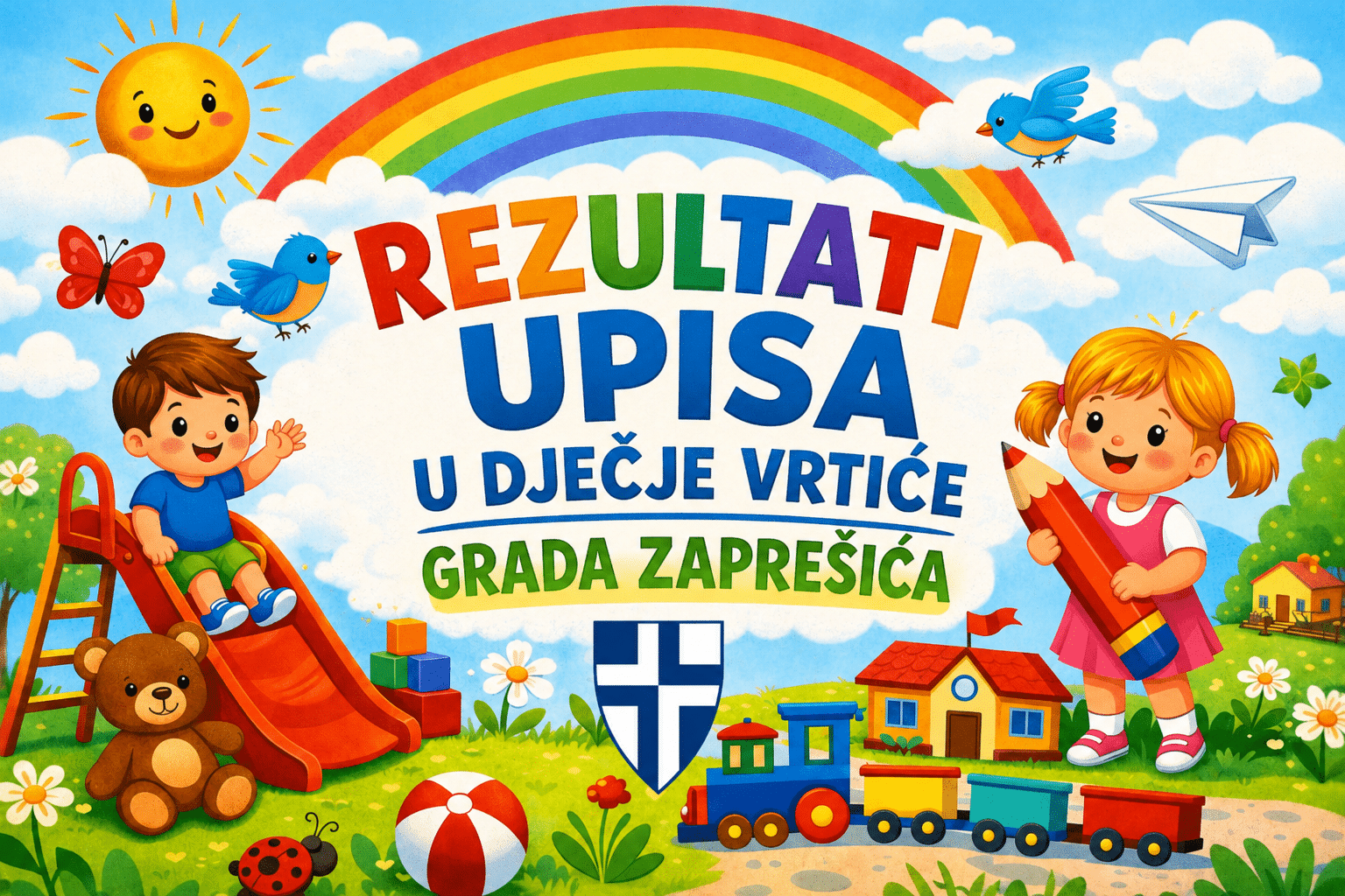 <strong>Rezultati upisa</strong> u dječje vrtiće Grada Zaprešića