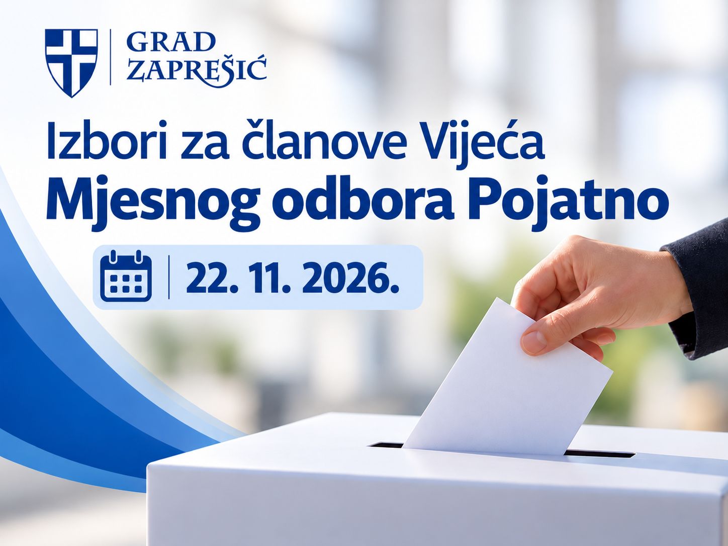 <strong>Izbori</strong> za članove vijeća Mjesnog odbora Pojatno